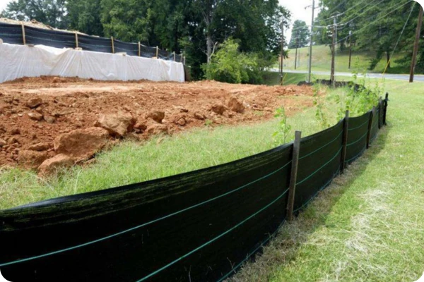 silt fence erosion control